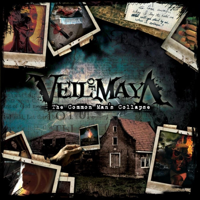 VEIL OF MAYA | COMMON MAN'S COLLAPSE (BLUE & GOLD WITH BLACK & WHITE SPLATTER VINYL) | VINYL RECORD (LP)