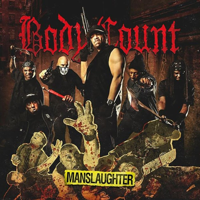 BODY COUNT | MANSLAUGHTER (CLOUDY BLOOD RED/ULTRA CLEAR VINYL) | VINYL RECORD (LP)