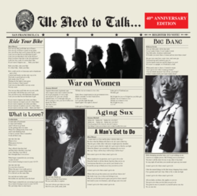 FRIGHTWIG | WE NEED TO TALK | VINYL RECORD (LP)