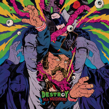 DESTROY ALL NEIGHTBORS OST (140G/MULTICOLOR SPLATTER VINYL) | VINYL RECORD (LP)