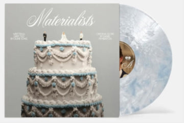 MATERIALISTS OST (IRIDESCENT WHITE W/ BLUE VINYL) | VINYL RECORD (LP)