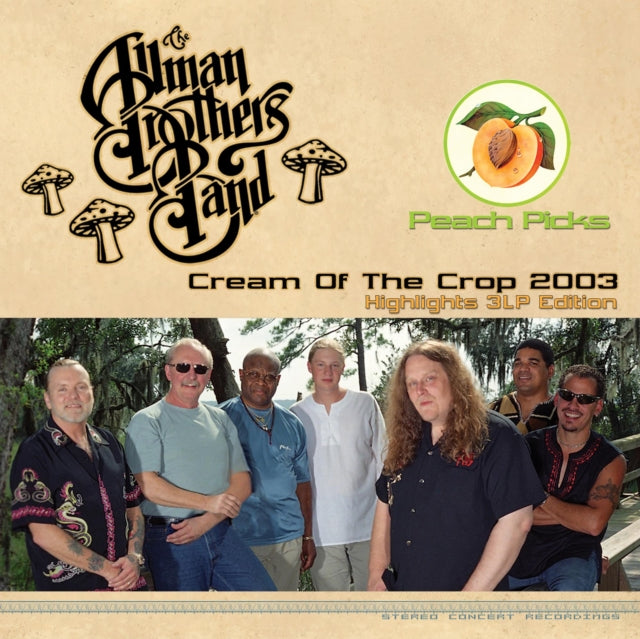 ALLMAN BROTHERS BAND | CREAM OF THE CROP 2003 - HIGHLIGHTS (3LP/COLOR VINYL) (RSD) | VINYL RECORD (LP)