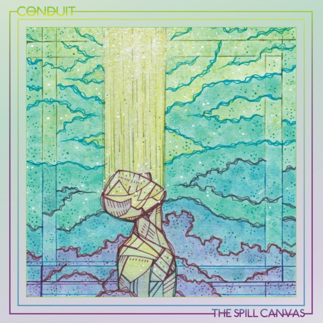 SPILL CANVAS | CONDUIT (HALF PURPLE / HALF CLEAR W/ HEAVY PINK SPLATTER VINYL) (I) | VINYL RECORD (LP)