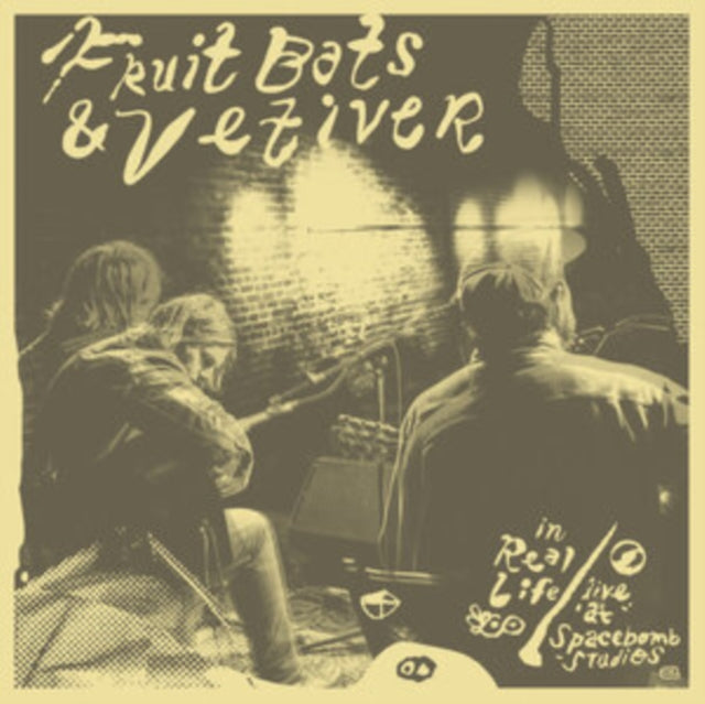 FRUIT BATS & VETIVER | IN REAL LIFE: LIVE AT SPACEBOMB STUDIOS (CUSTARD VINYL) | VINYL RECORD (LP)