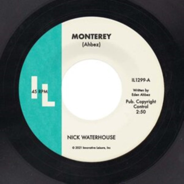 WATERHOUSE, NICK | MONTEREY B/W STRAIGHT LOVE AFFAIR | 7IN VINYL