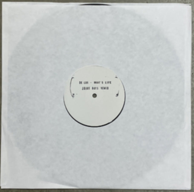 DE LUX | WHAT'S LIFE (IDJUT BOYS REMIX) | 12IN VINYL
