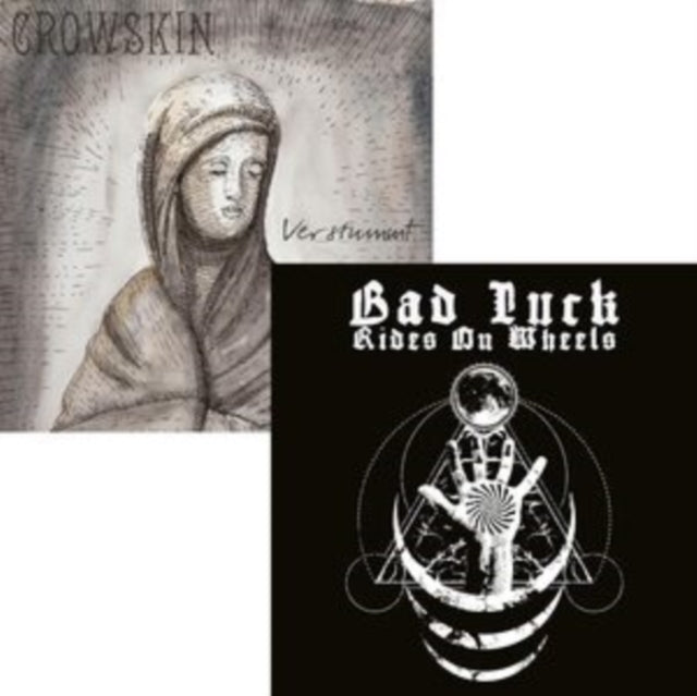 CROWSKIN & BAD LUCK RIDES ON WHEELS | VERSTUMMT | VINYL RECORD (LP)