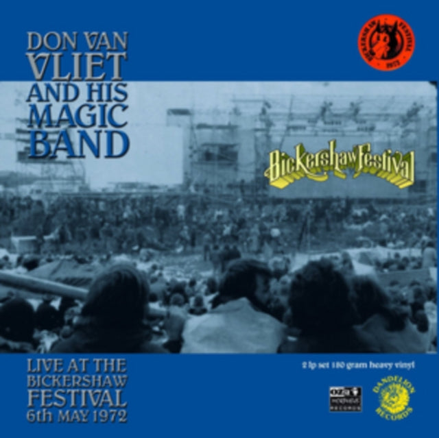 VAN VLIET, DON & HIS MAGIC BAND | LIVE AT BICKERSHAW 1972 | VINYL RECORD (LP)