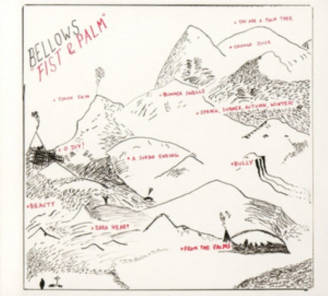 BELLOWS | FIST & PALM (CYAN VINYL) | VINYL RECORD (LP)