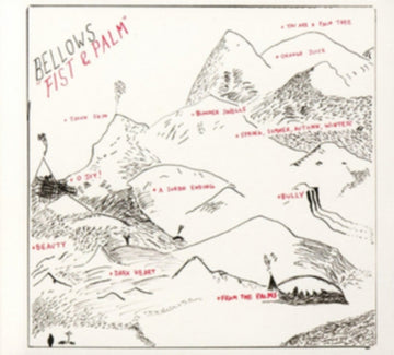 BELLOWS | FIST & PALM (CYAN VINYL) | VINYL RECORD (LP)