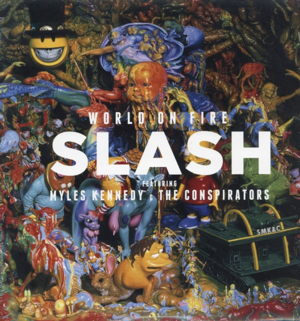 SLASH | WORLD ON FIRE | VINYL RECORD (LP)