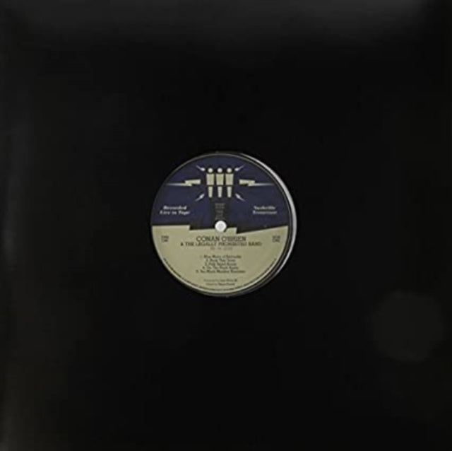 O'BRIEN, CONAN & THE LEGALLY PROHIBITED BAND | THIRD MAN LIVE 06-10-2010 | VINYL RECORD (LP)