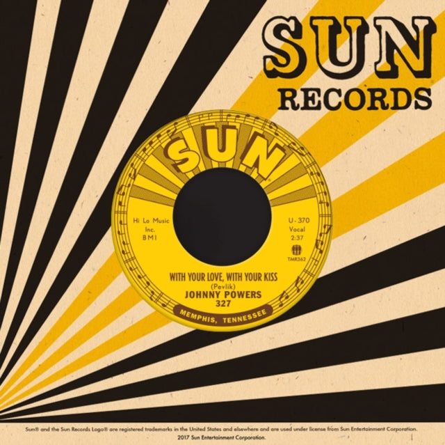 POWERS, JOHNNY | WITH YOUR LOVE, WITH YOUR KISS / BE MINE, ALL MINE | 7IN VINYL