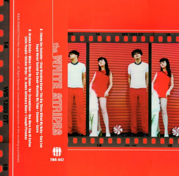 WHITE STRIPES | WHITE STRIPES (OPAQUE RED CASSETTE/REMASTERED) | MUSIC CASSETTE