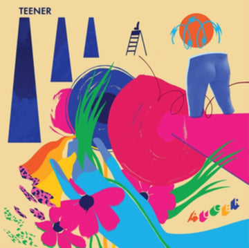 TEENER | AUGER (DEBUT VINYL 7INCH FROM DETROIT NOISE-HEADS) | 7IN VINYL