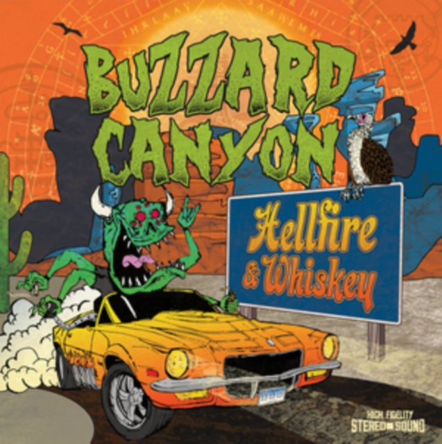 BUZZARD CANYON | HELLFIRE & WHISKEY | VINYL RECORD (LP)