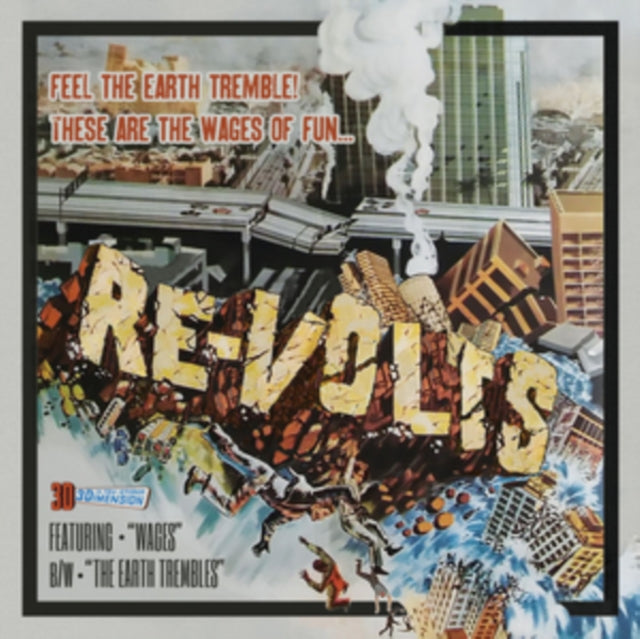 RE-VOLTS | WAGES (ORANGE CRUSH 7INCH) | 7IN VINYL