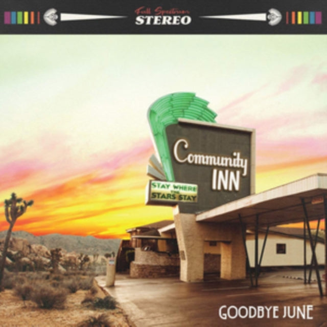 GOODBYE JUNE | COMMUNITY INN (VINYL ALBUM & GUITAR PLECTRUM) | VINYL RECORD (LP)