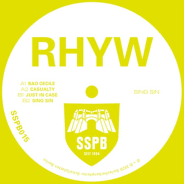 RHYW | SING SIN | 12IN VINYL
