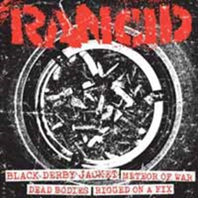 RANCID | BLK DERBY JKT+METEOR OF WAR / DEAD BODIES + RIGGED | 7IN VINYL