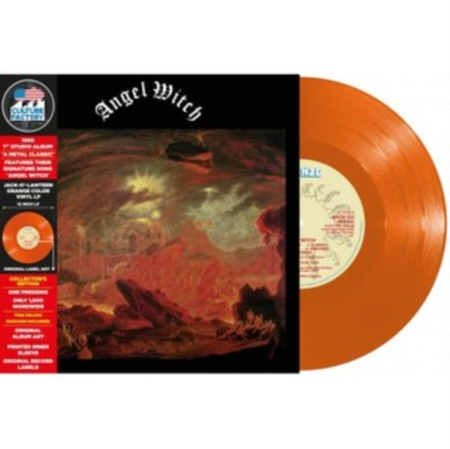 ANGEL WITCH | ANGEL WITCH (JACK-O'-LANTERN ORANGE VINYL) | VINYL RECORD (LP)