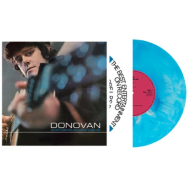 DONAVAN | WHAT'S BIN DID & WHAT'S BIN HID (WHITE/BLUE VINYL) | VINYL RECORD (LP)