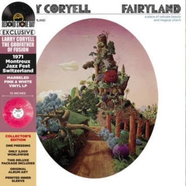 CORYELL, LARRY | FAIRYLAND (MARBLED PINK & WHITE VINYL) (RSD) | VINYL RECORD (LP)