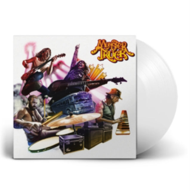 MONSTER TRUCK | TRUE ROCKERS (WHITE VINYL) | VINYL RECORD (LP)