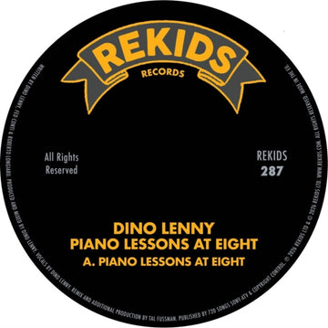 PIANO LESSONS AT EIGHT | 12IN VINYL