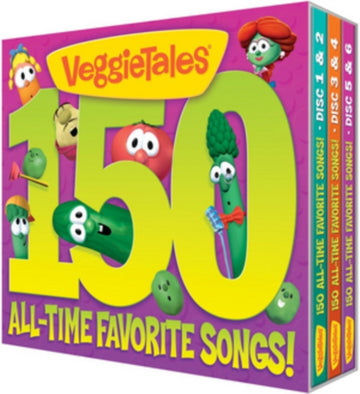 VEGGIETALES | 150 ALL TIME FAVORITE SONGS | CD