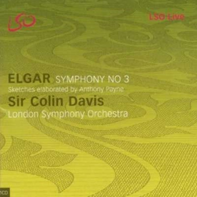 ELGAR, EDWARD | ELGAR: SYMPHONY NO. 3 | CD