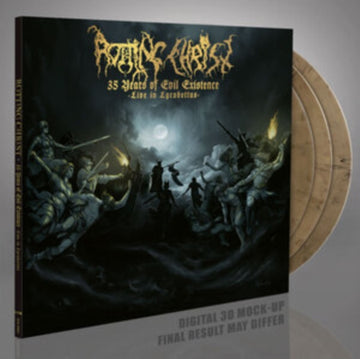 35 YEARS OF EVIL EXISTENCE - LIVE IN LYCABETTUS (GOLD VINYL/3LP) | VINYL RECORD (LP)