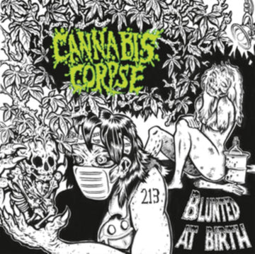 CANNABIS CORPSE | BLUNTED AT BIRTH (RE-ISSUE) | MUSIC CASSETTE