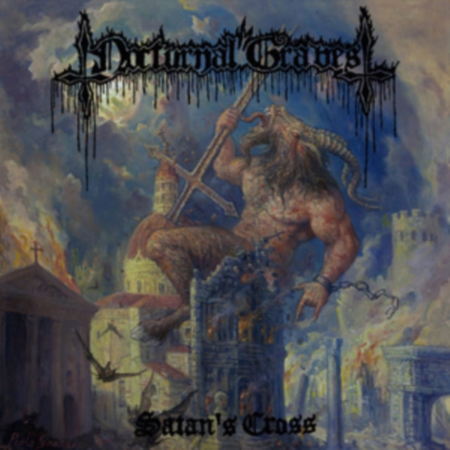 NOCTURNAL GRAVES | SATAN'S CROSS (LTD. ED./12IN/10IN) | VINYL RECORD (LP)