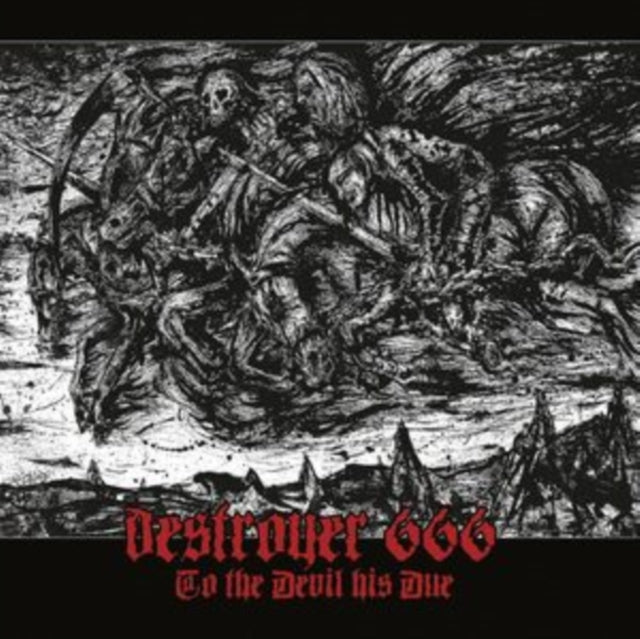 DESTROYER 666 | TO THE DEVIL HIS DUE (WHITE VINYL) | VINYL RECORD (LP)