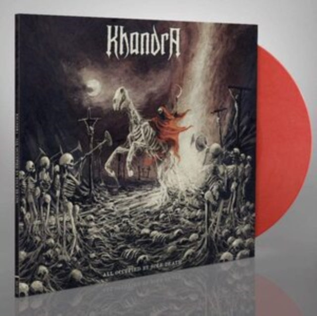 KHANDRA | ALL OCCUPIED BY SOLE DEATH (RED VINYL) | VINYL RECORD (LP)