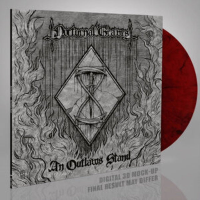 NOCTURNAL GRAVES | AN OUTLAWâ€™S STAND (RED/BLACK VINYL) | VINYL RECORD (LP)