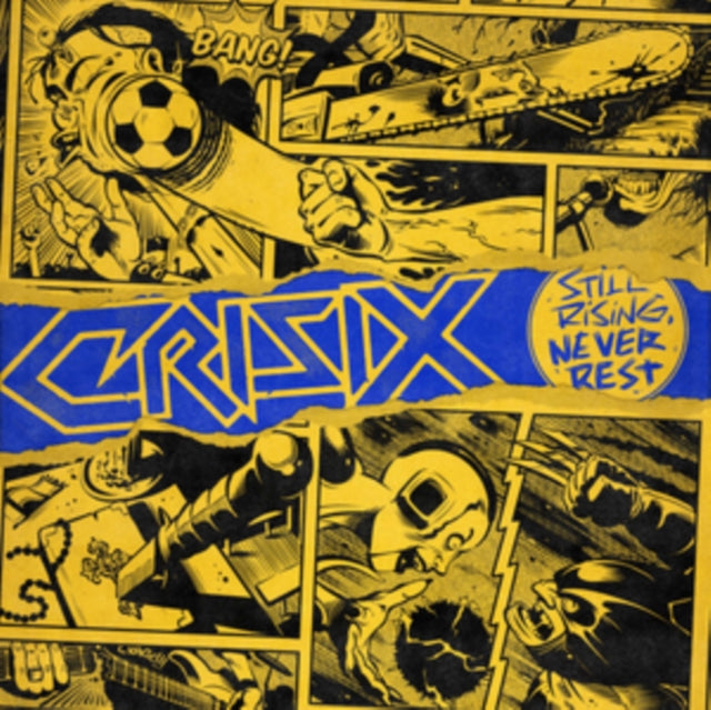 CRISIX | STILL RISING... NEVER REST (YELLOW, RED & ORANGE VINYL) | VINYL RECORD (LP)