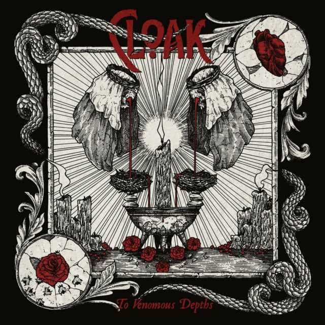 CLOAK | TO VENOMOUS DEPTHS (LTD/SILVER VINYL/2LP) | VINYL RECORD (LP)