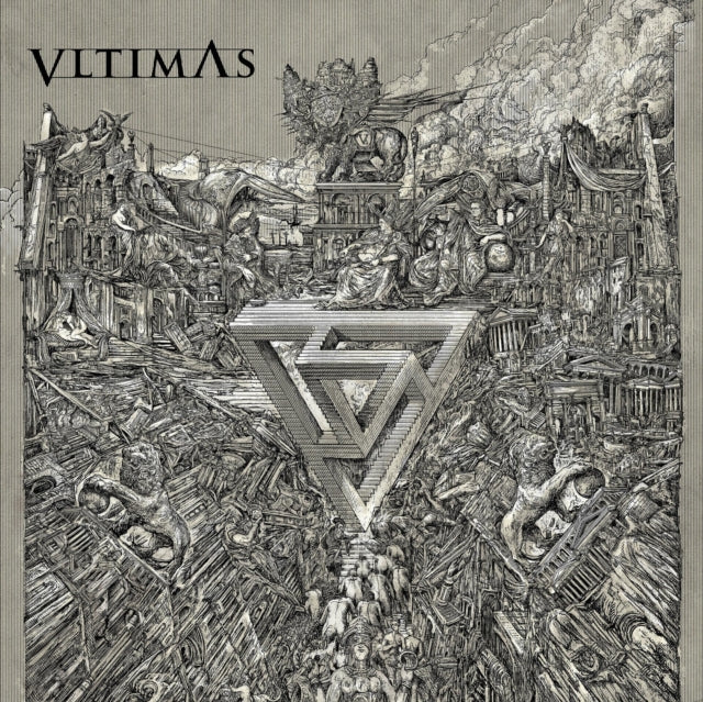 VLTIMAS | SOMETHING WICKED MARCHES IN (TRANSPARENT RED VINYL) | VINYL RECORD (LP)