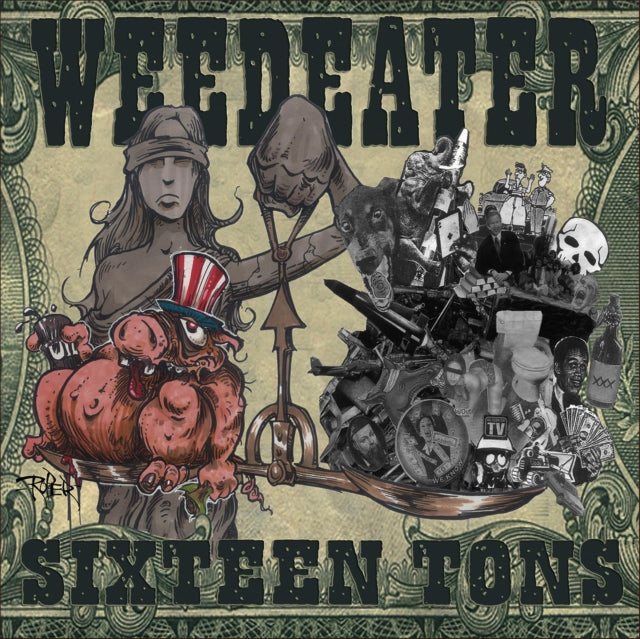 WEEDEATER | SIXTEEN TONS (LTD/BONE WHITE VINYL/GATEFOLD) | VINYL RECORD (LP)