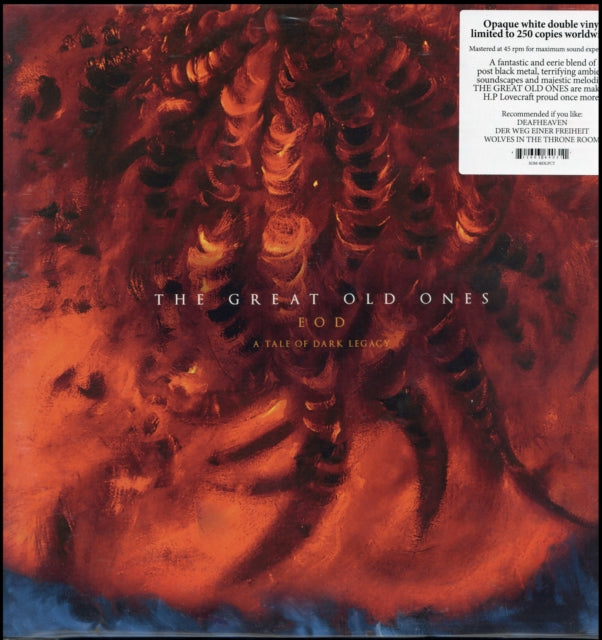 GREAT OLD ONES | EOD: A TALE OF DARK LEGACY (LTD. ED. OPAQUE WHITE/DOUBLE GATEFOLD LP) | VINYL RECORD (LP)