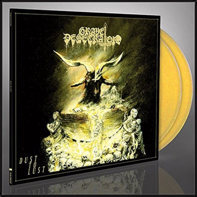 GRAVE DESECRATOR | DUST TO LUST (YELLOW VINYL/GATEFOLD/LIMITED) | VINYL RECORD (LP)