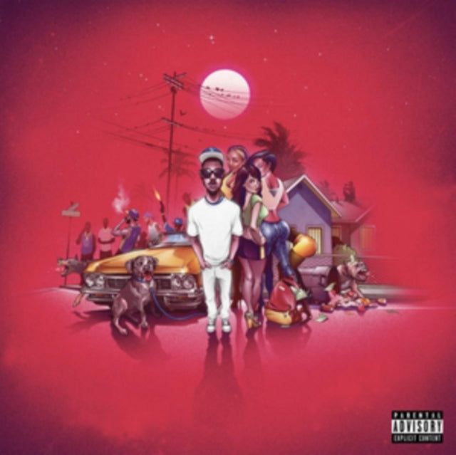 BLU & OH NO | LONG RED HOT LOS ANGELES SUMMER NIGHT (2LP/RED VINYL) | VINYL RECORD (LP)