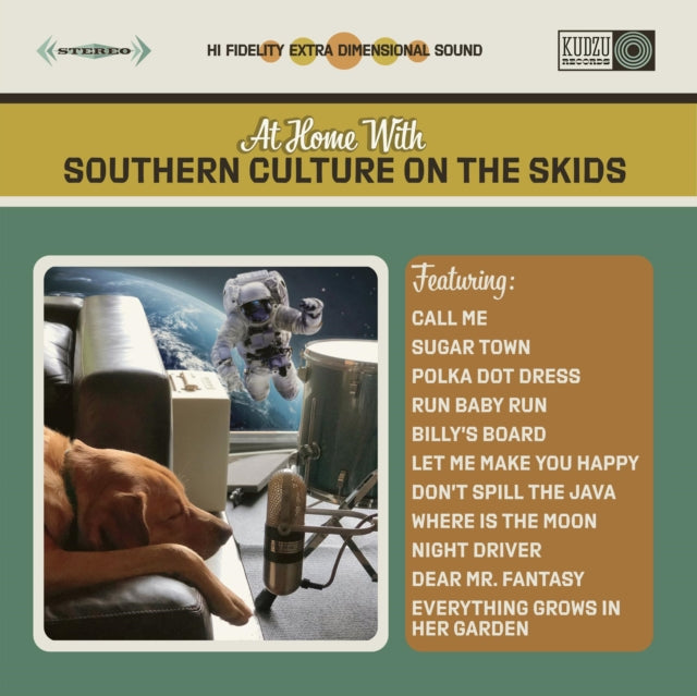 SOUTHERN CULTURE ON THE SKIDS | AT HOME WITH SOUTHERN CULTURE ON THE SKIDS | VINYL RECORD (LP)