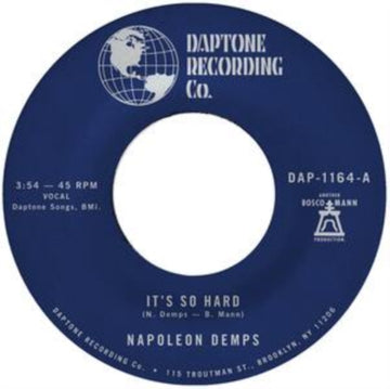 IT'S SO HARD B/W IT'S SO HARD (PART TWO) | 7IN VINYL