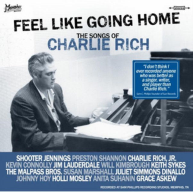 VARIOUS ARTISTS | CHARLIE RICH TRIBUTE: FEEL LIKE GOING HOME SONGS OF CHARLIE RICH | VINYL RECORD (LP)