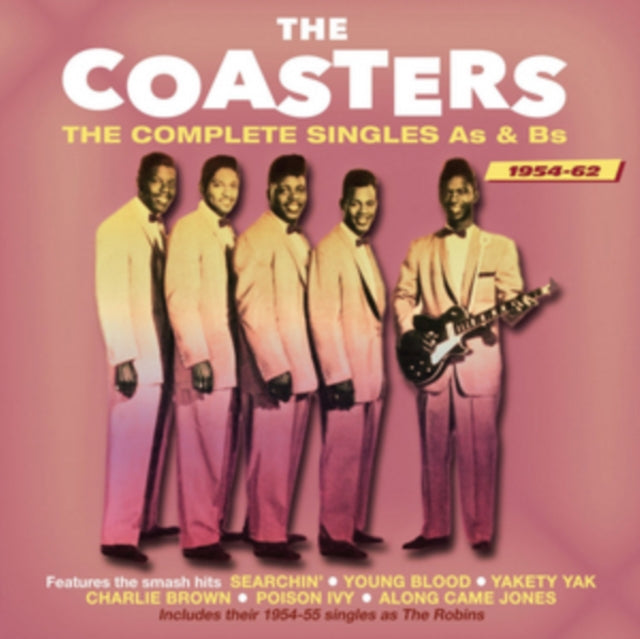 COASTERS | COMPLETE SINGLES AS & BS 1954-62 | CD