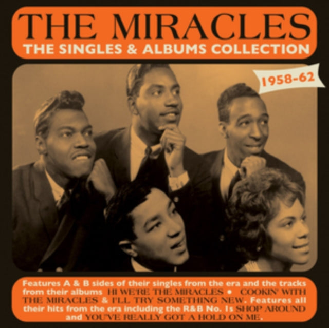 MIRACLES | SINGLES & ALBUMS COLLECTION 1958-62 | CD