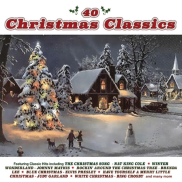 VARIOUS ARTISTS | 40 CHRISTMAS CLASSICS (24BIT REMASTER) | CD